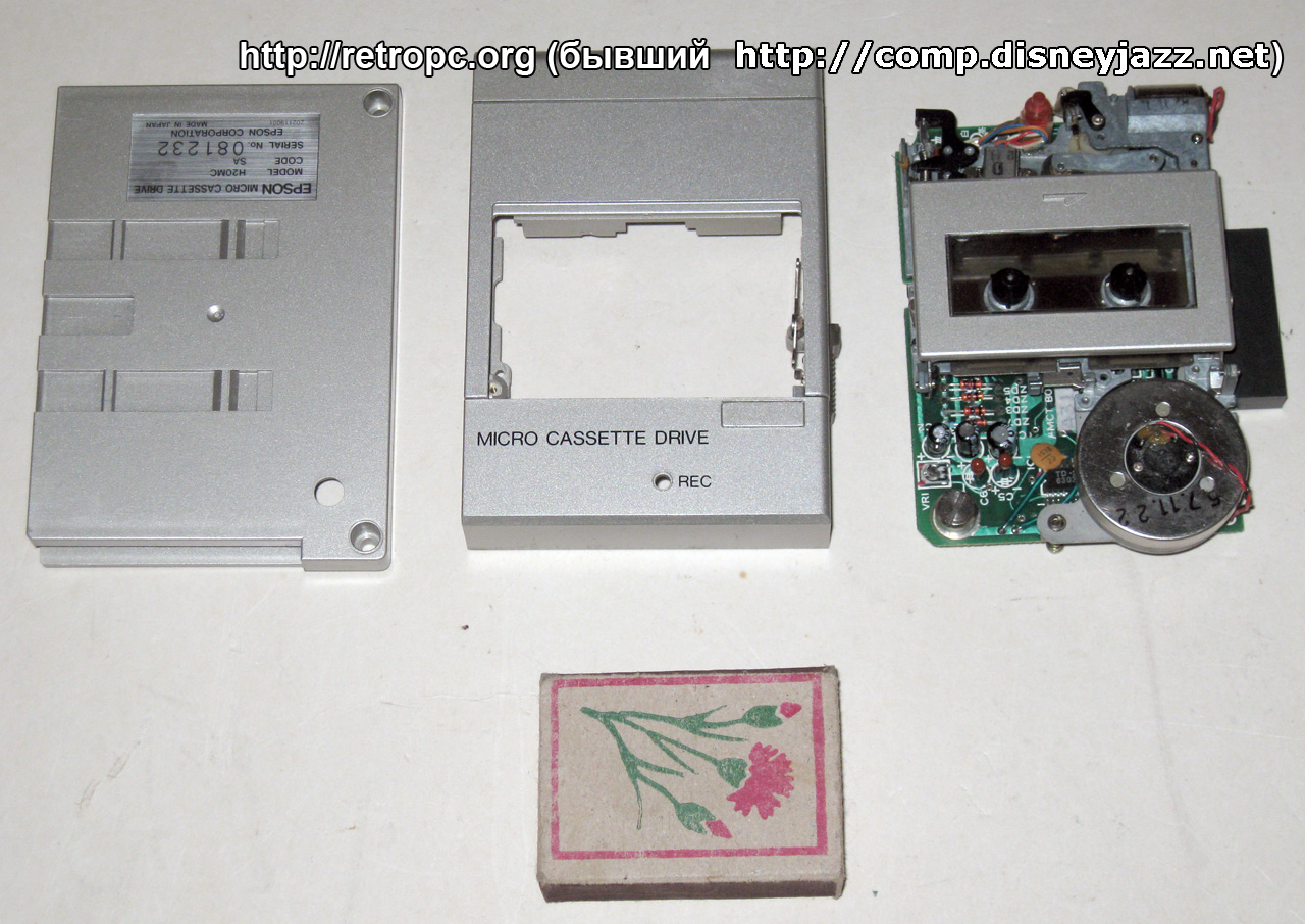 Micro Cassete Drive к Epson HX-20 (микрокассетный магнитофончик)
