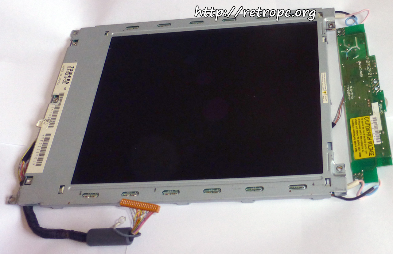Матрица-экран от ноутбука Toshiba Satellite Pro T2400CS-250 без корпуса - вид спереди