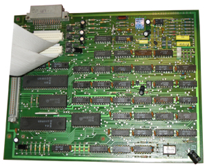 Системная плата контроллера дисководов компьютера Robotron 1715