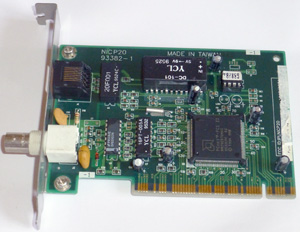   NIC P20 93382-1 PCnet AM79C970AKC PCI