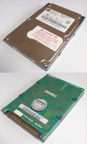  ATA-IDE HDD 2.5'' Toshiba HDD2338 MK1624FCV 213 MB 4200 RPM   HY-1188 8MB 3.3V   Toshiba Satellite Pro T2400CS-250