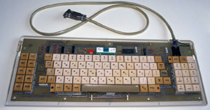 Внутренности герконовой клавиатуры от компьютера ЕС-1841 (ПЭВМ)
