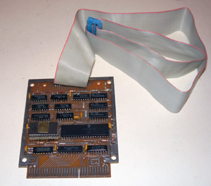 Контроллер дисковода от компьютера Электроника МС1502 в разобранном виде с модификацией под трех дюймовый дисковод