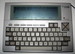 Бейсик NEC PC-8201 Personal Computer