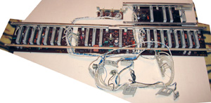 Синтезатор Электроника ЭМ-04 - блок передней панели в сборе
