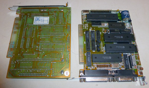 Контроллер дисковода в составе XT