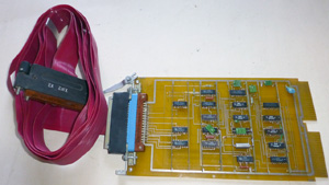 Плата графопостроителя (плоттера) компьютера Электроника 60 (МС 1260)