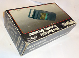 Enterprise Slim Portable Cassete Recorder Model 555 - 