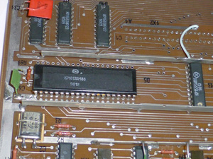 Процессор в информационно-игровом компьютере Ассистент 86/128