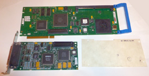 Плата IBM ARTIC960 PCI Card FRU в разобранном виде