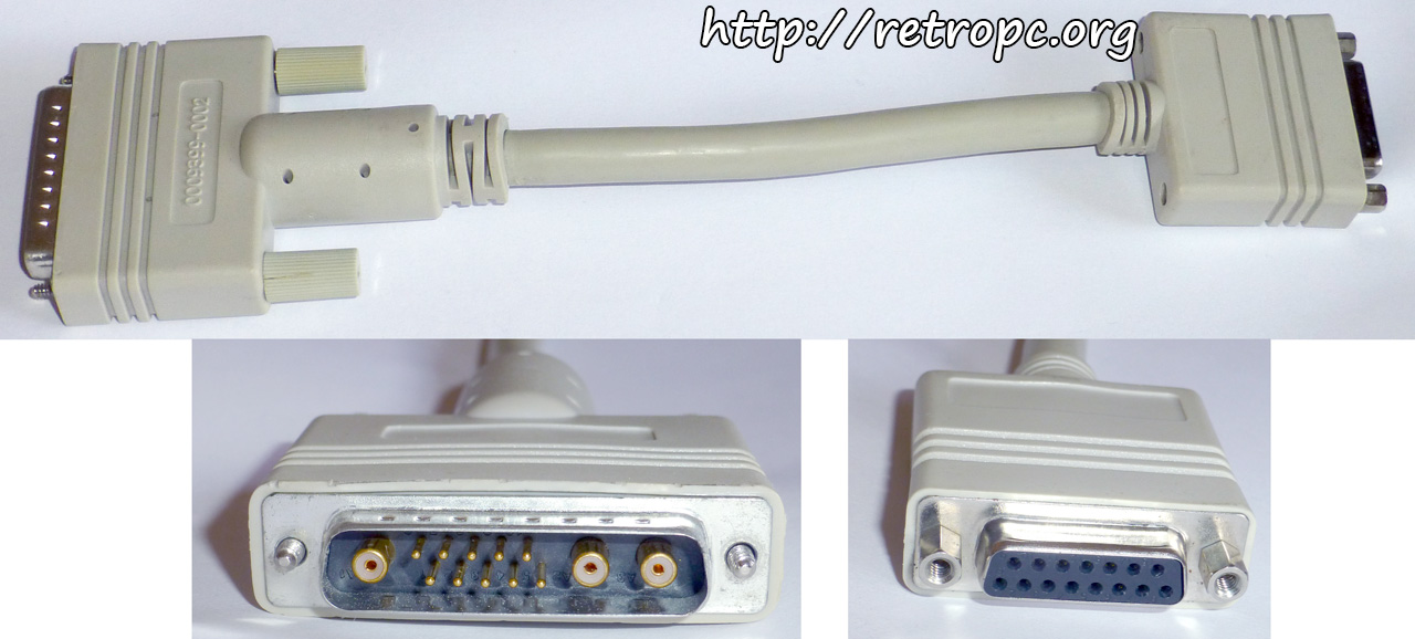 Видео кабель короткий Apple Power Macintosh Video Cable