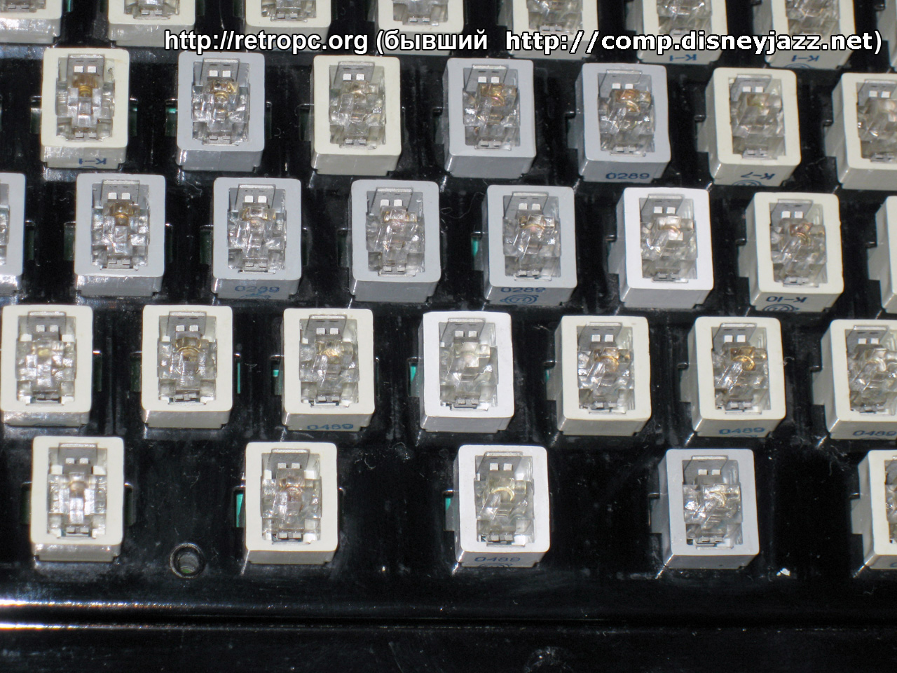Контактная клавиатура от БК 0011 (Бытовой Компьютер)