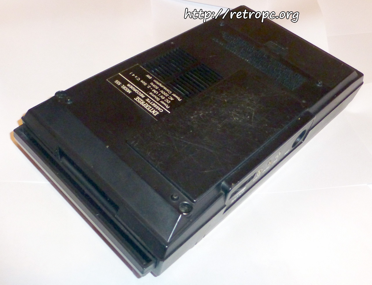 Enterprise Slim Portable Cassete Recorder Model 555 - снизу