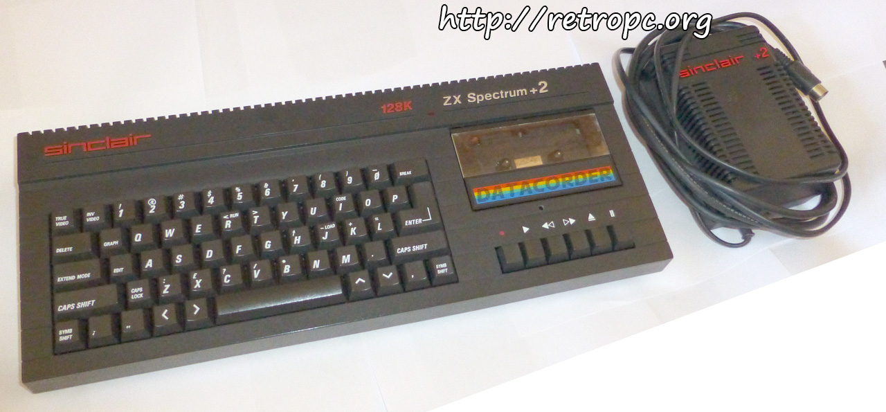 Компьютер ZX Spectrum +2 128 kB