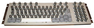 Внутренности клавиатуры компьютера УКНЦ электроника МС 0511