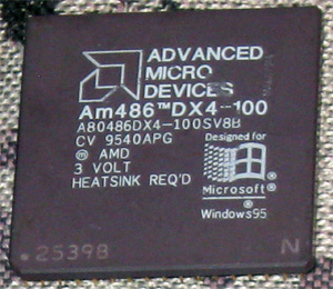 Процессор AMD AM486 DX4-100