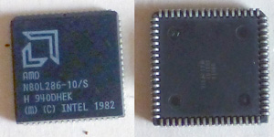 Процессор AMD N80L286-10/S