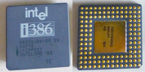 Процессор i386 A80386DX-25 IV SX218