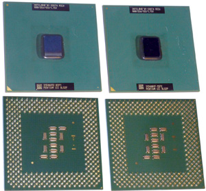 Процессор Pentium III SL52P Costa Rica 800/256/133/1.75V от Intel Server Board G7ESZ (2 штуки)(рабочие)