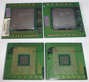 Процессор Intel Xeon 2400DP-512L2-400-1.50V SL6EP Costa Rica (2 штуки)(не проверены)