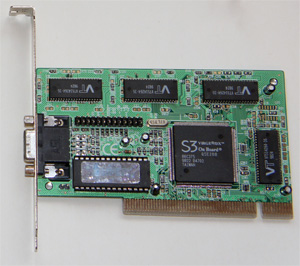 Видеокарта S3 Virge DX PCI