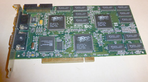 Видеокарта 3Dfx Voodoo2 12MB (3-х головый) PCI