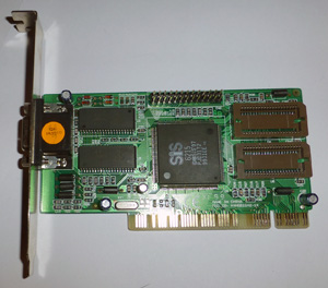 Видеокарта SIS 6215 PCI