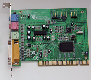 Звуковая карта CT4810 PCI