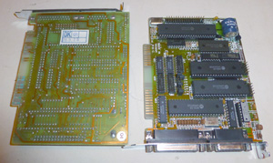 Контроллер FDD 5'' (дюймового) дисковода из XT ISA 8bit
