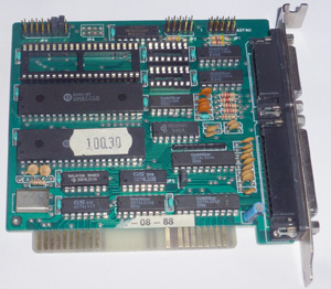Контроллер COM+LPT UMC CT-450 UM82450 ISA 8bit