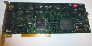 Контроллер PLX Alter MAX EPM9320ALI84-10 (2 штуки)(у одного нету в панельке КР556РТ4А)(советские микросхемы) PCI