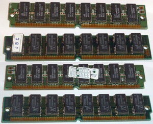 Модули памяти SIMM 72 pin (2 штуки)