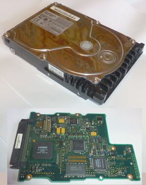 Винчестер SCSI 160 Quantum Atlas 10K II (4 штуки)(из одного раид массива системы SuperMicro)(пронумерованы)(не проверены)