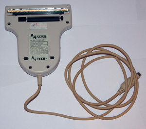 Ручной сканер A4 Scan AS8000P вид снизу
