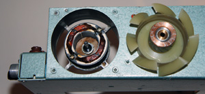 Разобранный вентилятор Блока Питания от ДВК 3М (Диалоговый Вычислительный Комплекс)