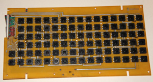 Плата пленочной клавиатуры от БК 0010 (Бытовой компьютер)