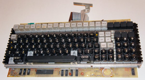 Клавиатура терминала Robotron K 8911 изнутри сверху