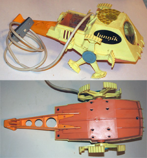 Электрический Луноход Lunnik с проводным пультом управления. Пластмасса