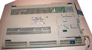 Модифицированный компьютер Электроника МС1502 вид снизу