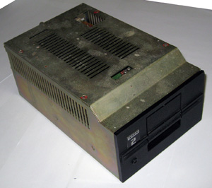 Дисковод Электроника НГМД 6021 вид спереди
