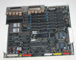 Системная материнская плата на i8086 от переносного компьютера Sharp PC-7000