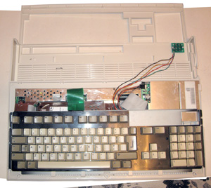 Компьютер Amiga 1200/HD40 вид инутри 1