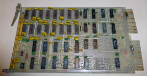 Плата ОЗУ на 32 кБ компьютера Электроника 60 (МС 1260)
