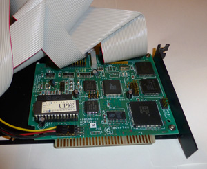 Контроллер MFM с карты MFM Filecard к Amstrad PC1640DD крупно
