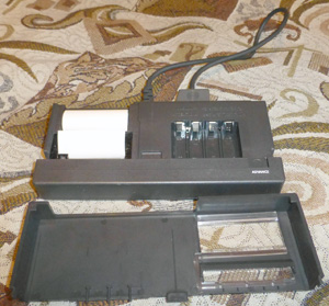 Принтер Texas Instruments PC-324 со снятой крышкой