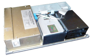 Электроника МС 0585 со снятой верхней крышкой