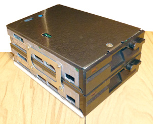 Электроника МС 0585 - блок опытных дисководов НГМД 6121 А1 1989 года