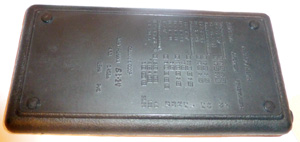Калькулятор Электроника Б3-24 - вид сзади