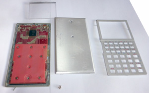 Калькулятор Электроника МК 71 без крышек - вид сзади