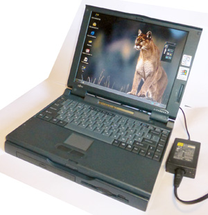 Ноутбук Fujitsu LifeBook 635Tx  на базе и с блоком питания в рабочем состоянии